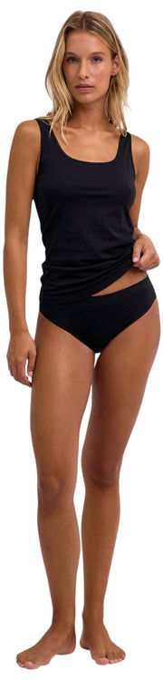Falke Täglicher nahtloser Slip – Schwarz