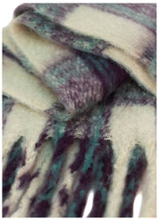 Kuscheliger Schal „Powder Flora“ – Damson Mix Lila