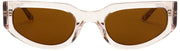 MessyWeekend Hart Blue Light Sun Lesebrille – Braun/Paloma Beige