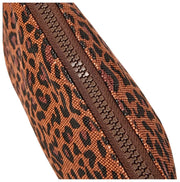Roka Maida Vale Kleine Baumwoll-Canvas-Tasche – Mini Leopard Brown