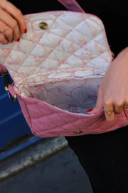 Hindbag Margault Stepp-Umhängetasche – Blush Pink