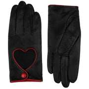 dents-juliet-heart-cut-out-driving-gloves---black-34300543