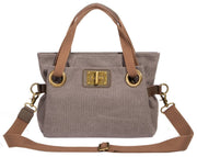 Zede Pont des Arts Mini Cross Lod Bag - Grau