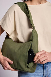 Hindbag Emile Umhängetasche mit mehreren Taschen – Olivgrün