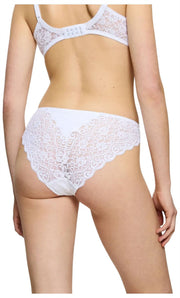 Triumph Amourette Tai-Slip mit hohem Beinausschnitt – Weiß