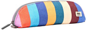 Roka Tate Kleine Baumwoll-Canvas-Tasche – Breiter, mehrfarbiger Streifen