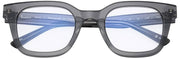 MessyWeekend Ozzy Blue Light Lesebrille – Klar/Aschgrau