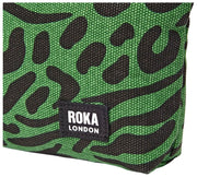 Roka Maida Vale Kleiner Baumwoll-Canvas-Beutel – Artischockengrün
