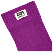 Roka Wimbledon Crew Socken – Maulbeerlila