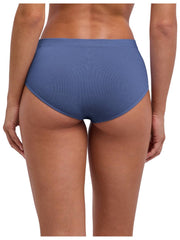 Falke Täglicher, nahtloser Slip mit mittlerer Taille – Captain Blue