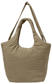 Roka Oxford Medium Taslon Umhängetasche – Basil Brown