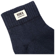 Roka Wembley-Söckchen – Tintenschwarz