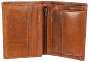 Dents Itchen Passcase Geldbörse – Cognacbraun