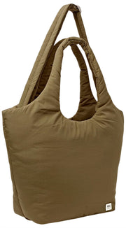 Roka Oxford Medium Taslon Umhängetasche – Moosbraun