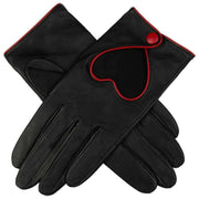 dents-juliet-heart-cut-out-driving-gloves---black-34300542