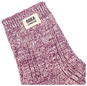 Roka Wallace Crew Socken – Beerenviolett