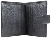 Dents Aire Bifold-Kartenhalter-Geldbörse – Schwarz