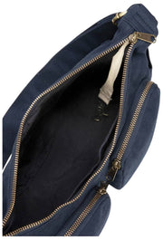Hindbag Emile Umhängetasche mit mehreren Taschen – Marineblau