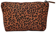 Roka Maida Vale Kleine Baumwoll-Canvas-Tasche – Mini Leopard Brown