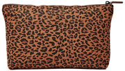 Roka Maida Vale Mittelgroßer Baumwoll-Canvas-Beutel – Mini Leopard Brown