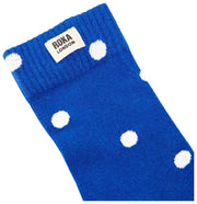 Roka Wimbledon Crew Socken – Blauer Punkt