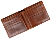 Dents Itchen Bifold-Geldbörse – Cognacbraun