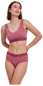 Falke Daily Comfort 2er-Pack Bustier-Bralette – Rot