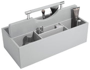 Stackers Supergroßer Kosmetik-Organizer – Kieselgrau