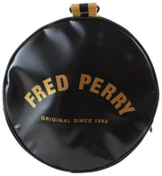 Fred Perry Klassische Lauftasche mit Spitze – Schwarz/Gold