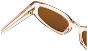 MessyWeekend Hart Blue Light Sun Lesebrille – Braun/Paloma Beige