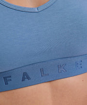 Falke Daily Comfort 2er-Pack Bustier-Bralette – Blau/Beige