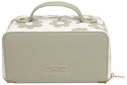Alice Wheeler London Floral Mini Train Case – Pistaziengrün