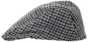 Dents Blashford Tweed Schiebermütze – Anthrazit