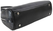 Vivienne Westwood Polly Smooth Bowlingtasche – Schwarz