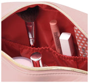Stackers Herz-Kosmetiktasche – Rosa/Rot