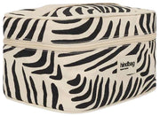 Hindbag Gaspard Kosmetiktasche – Zebra-Creme