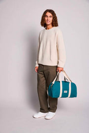 Hindbag Charlie Bowlingtasche – Pfauenblau