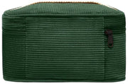 Hindbag Gaspard Kosmetiktasche – Samt, Kieferngrün