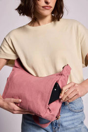 Hindbag Emile Umhängetasche mit mehreren Taschen – Blush Pink