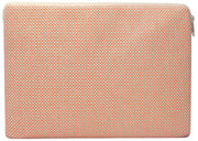 Hindbag Ava Small Weave 13-Zoll-Laptoptasche – Korallenrosa