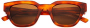 MessyWeekend Jean Blue Light Sun Lesebrille – Braune Lava