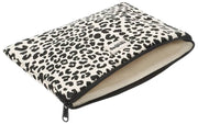 Hindbag Ava Mittelgroße 15-Zoll-Laptoptasche – Leopard Off White