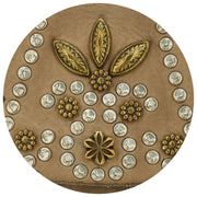 Campomaggi Siena Stud Handytasche – Eisbeige