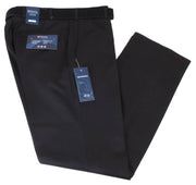 Bruhl Robert Classic Wool Mix Smart Hosen - schwarz