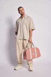 Hindbag Charlie Bowlingtasche – Rote Streifen