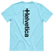 Helvetica Mountain Pioneers Faro 2 T-Shirt - Himmelblau