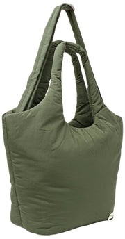 Roka Oxford Medium Taslon Umhängetasche – Olivgrün