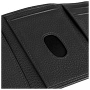 Dents Aire Trifold-Kartenhalter-Geldbörse – Schwarz