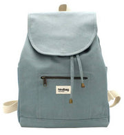 Hinterbeutel Eliot Rucksack - Salbei blau