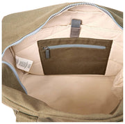 Roka Sloane Mittelgroße Baumwoll-Canvas-Einkaufstasche – Ranger Green